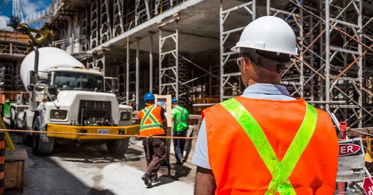 Construction work site
