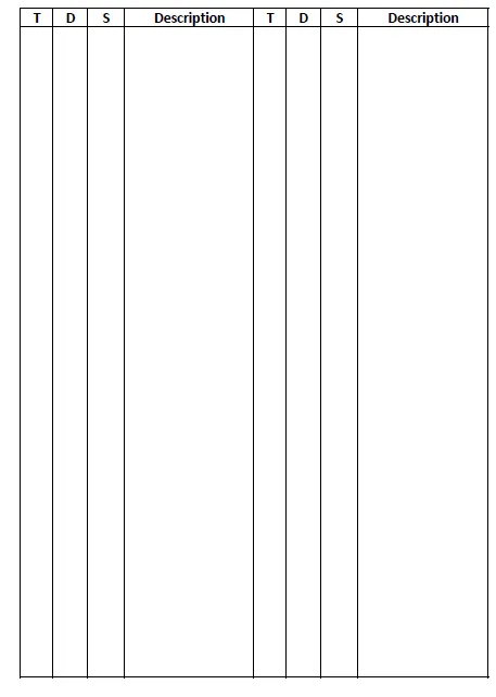 TDS Sheet Download
