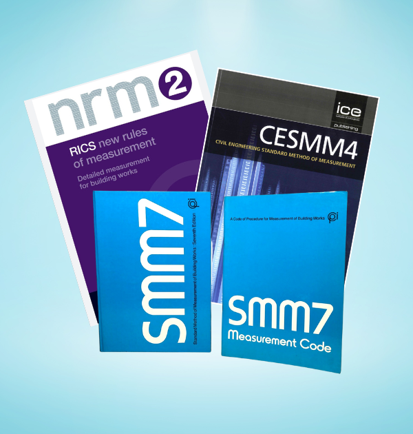 Standard Methods of Measurement (SMM) NRM2, SMM7, CESMM4