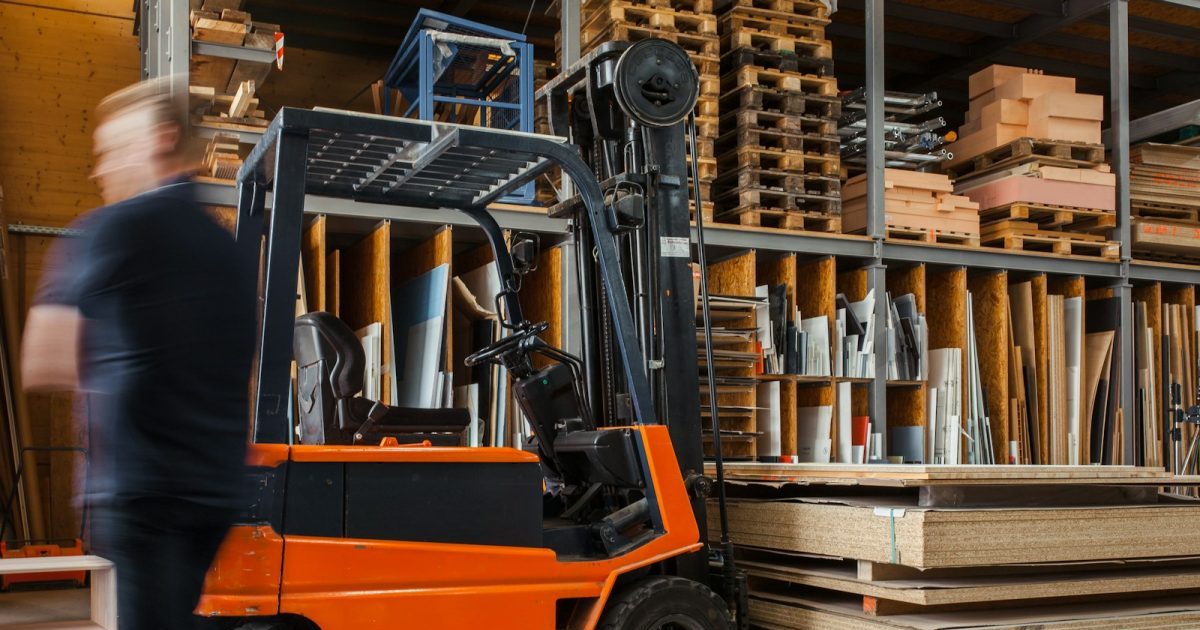 yellow and black fork lift, Off-Site Material Payments : Insuring and Certifying